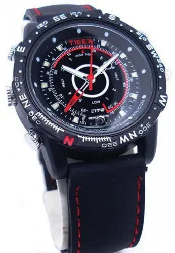 Night Vision DVR Spy Watch Hidden Camera 8MP Full HD USB