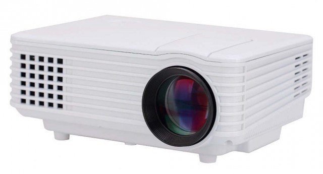 Portable RD805 Manual Focus 800 Lumens Mini LCD Projector