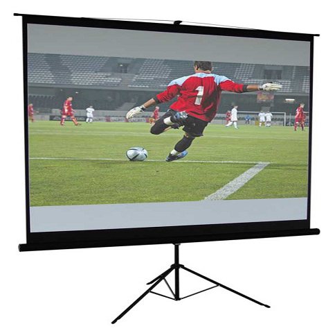 Tripod 96 x 96 Inch Projector Screen