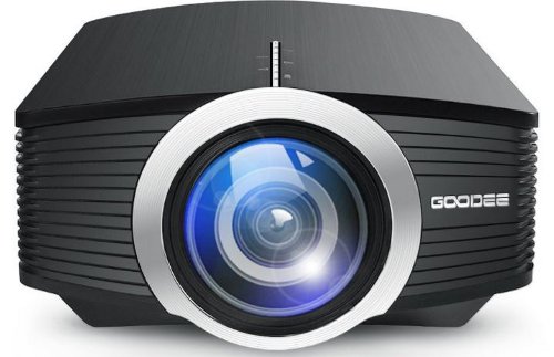 GooDee YG500 1200 Lumens Mini LED Portable Projector