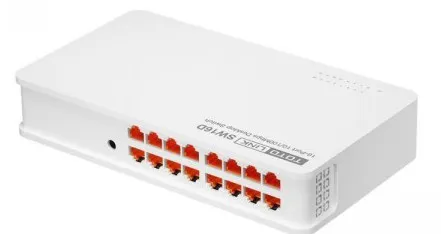 Totolink SW16D 16-Port 10/100 Mbps Fast Ethernet Switch