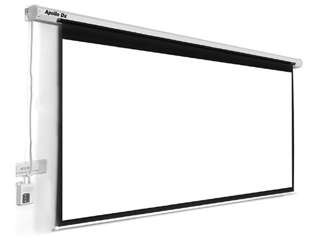 Apollo Dx 70 x 70 Inch Electric Motorized Projection Screen