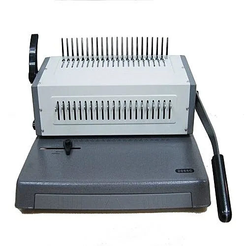 Pantone 2088C 21 Hole Manual Punch Spiral Binding Machine
