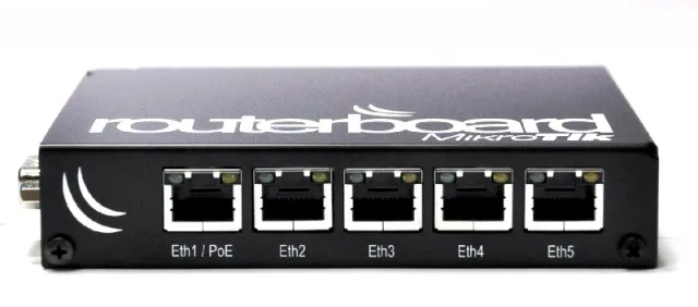 Mikrotik RB450G 5-Port Manageable Gigabit Ethernet Router