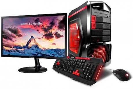 Full Set Core i5 19" LED 8GB RAM Gaming Computer