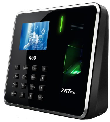 ZKTeco K50 Fingerprint Reader and Time Attendance Recorder