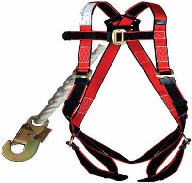 Full Body Harness UEE 265K with Twin Lanyard