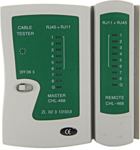 Nengshl NSHL468 RJ45 / RJ11 / RJ12 Cat 5e / 6 Cable Tester