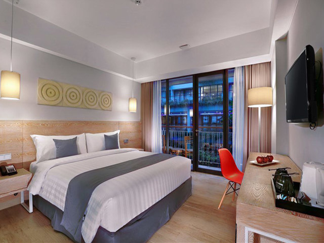 Double Bed Room at Grand Avenue Boutique Villas and Spa Bali