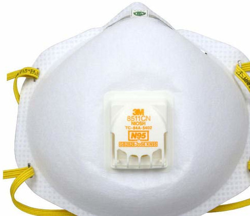 3M 8511CN KN95 Medical Mask